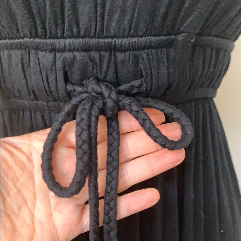 Iris Basic Women's Black Strapless Maxi Dress Rop… - image 3